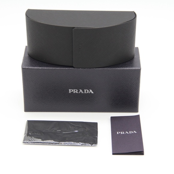 NEW PRADA PR06YS 09Q5S0 SQUARE BLACK PRADA SUNGLASSES PR06YSF 09Q-5S0 - Picture 13 of 13